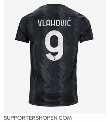 Juventus Dusan Vlahovic #9 Borta Matchtröja 2022-23 Kortärmad